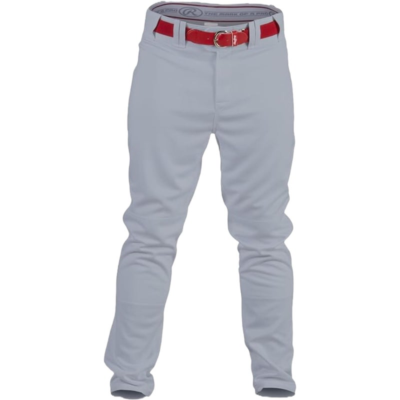 Rawlings رولينغز | بنطلونات بيسبول PRO 150 سلسلة | شباب X|كبير | رمادي | مقاس مريح - Image 2